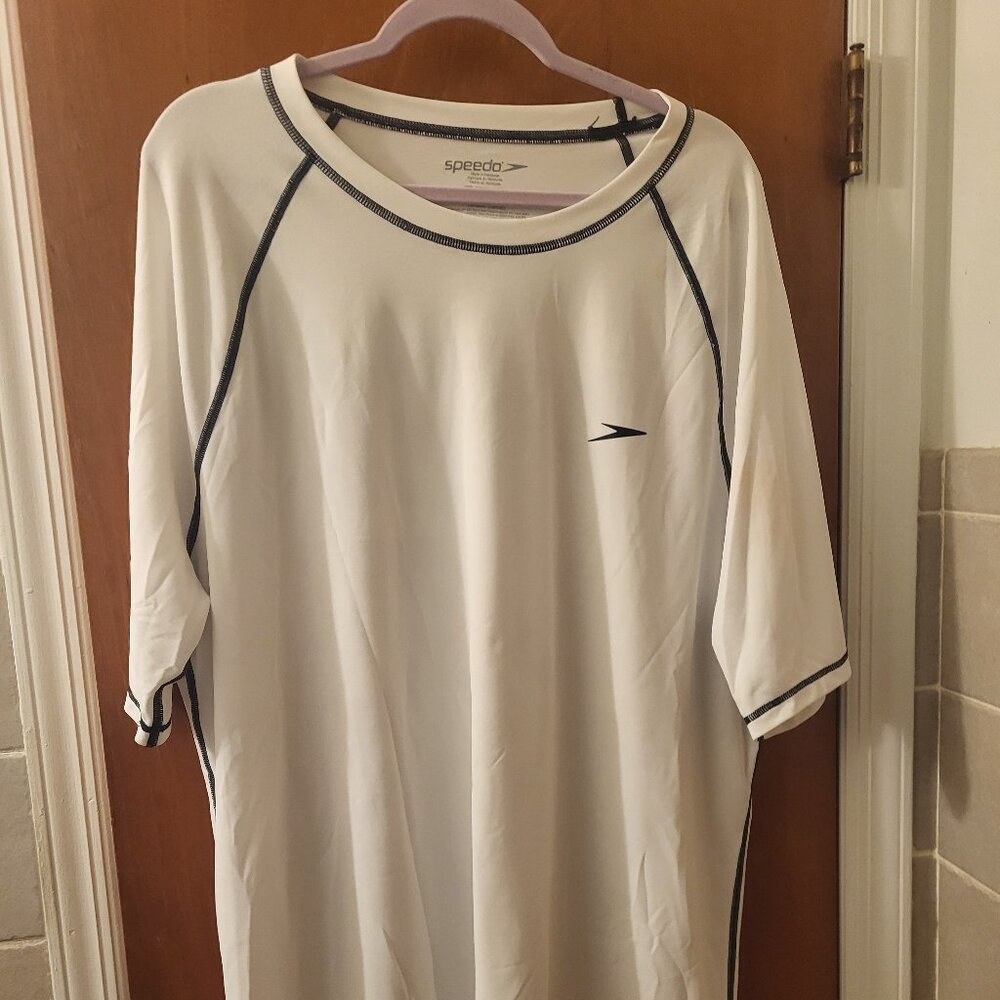 Men's Speedo Rash Guard (Size XXL)